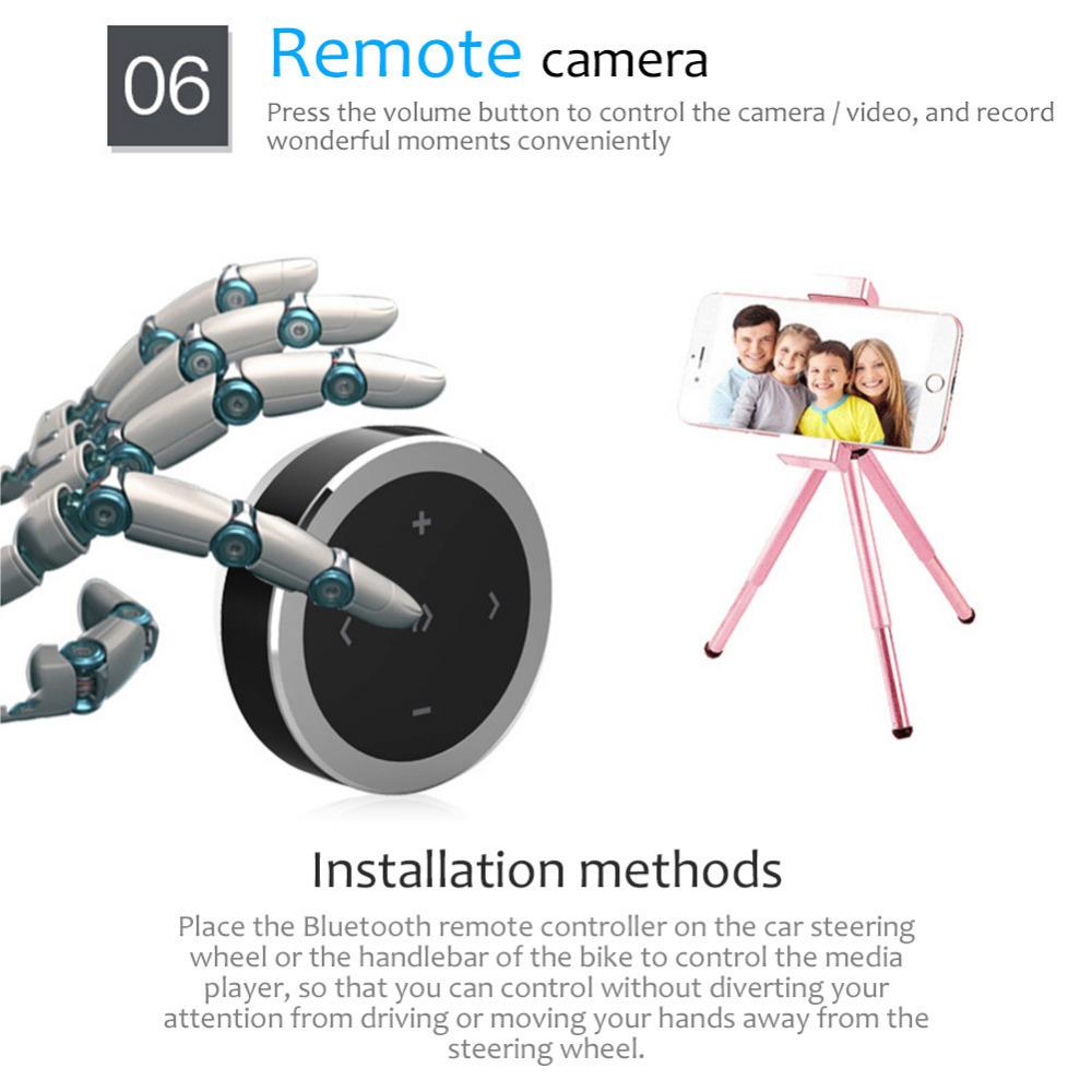 Bluetooth Steering Wheel Mobile Phone Remote Controller  for Car